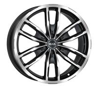 CERCHIO IN LEGA MAK PEAK PER TOYOTA HILUX 4WD M1 7.5X17 6X139,7 BLACK MIRRO 8ML