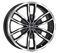 CERCHIO IN LEGA MAK PEAK PER RENAULT ALASKAN M1 7.5X17 6X114,3 BLACK MIRROR Z3R