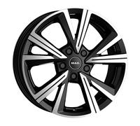 CERCHIO IN LEGA MAK QVARZ PER SEAT ATECA 7.5X18 5X112 BLACK MIRROR 5B9