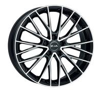 CERCHIO IN LEGA MAK SPECIALE PER AUDI Q5 HYBRID 8.5X19 5X112 BLACK MIRROR UBU