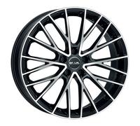 CERCHIO IN LEGA MAK SPECIALE PER TESLA 8.5x19 5x114,3 BLACK MIRROR SR9