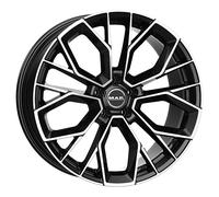 CERCHIO IN LEGA MAK STILO-D PER ASTON MARTIN DBX 11.5X22 5X128 BLACK MIRROR W22
