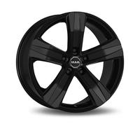 CERCHIO IN LEGA MAK STONE 5 PER PEUGEOT BOXER M1 6.5X15 5X118 GLOSS BLACK MPT