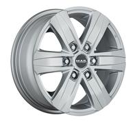 CERCHIO IN LEGA MAK STONE 6 PER NISSAN PATHFINDER 8.5X20 6X114,3 SILVER 1XQ