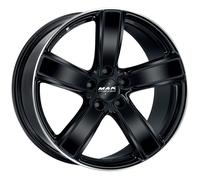 Cerchio in Lega MAK TURISMO-D-FF 20x10,5 ET64 5x130 Gloss Black Mirror Ring