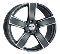 Cerchio in Lega MAK TURISMO-D-FF 20x11,5 ET68 5x130 Gun Metal Mirror Face