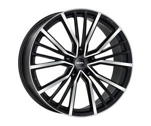CERCHIO IN LEGA MAK UNION PER AUDI A6 7.5X17 5X112 BLACK MIRROR AND