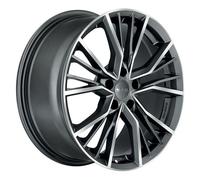 CERCHIO IN LEGA MAK UNION PER VOLKSWAGEN POLO VI GTI 7X17 5X100 GUN MET-MIR 9TD