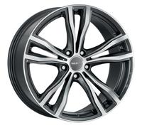 Cerchio in Lega MAK X-MODE 21x10,5 ET43 5x112 Gun Metal Mirror Face