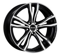 CERCHIO IN LEGA MAK X-MODE PER BMW X5 M M7X F85 2014-2019 10X21 5X120 BLACK LGU