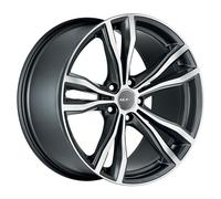 CERCHIO IN LEGA MAK X-MODE PER BMW X6 HYBRID 11X20 5X120 GUN MET-MIRROR FACE 5M4