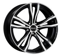 CERCHIO IN LEGA MAK X-MODE PER MERCEDES-BENZ CLASSE GLS 9X19 5X112 BLACK MI P22