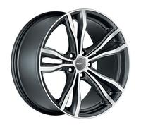 CERCHIO IN LEGA MAK X-MODE PER MERCEDES-BENZ 10x21 5x112 GUN MET-MIRROR FAC 927