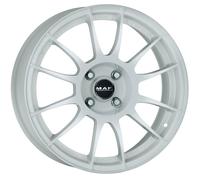 CERCHIO IN LEGA MAK XLR PER FIAT 7x17 4x098 GLOSS WHITE O26