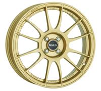 CERCHIO IN LEGA MAK XLR PER FIAT 500 CABRIO 7X17 4X098 GOLD QWO