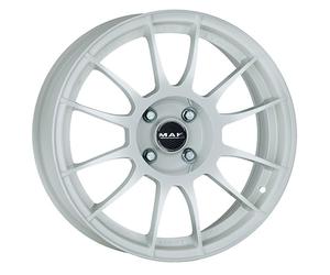 CERCHIO IN LEGA MAK XLR PER FIAT LINEA 7.5X18 4X100 GLOSS WHITE YVU