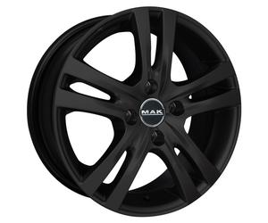 CERCHIO IN LEGA MAK ZENITH PER CITROEN - DS C1 5.5X14 4X100 GLOSS BLACK 62R