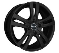 CERCHIO IN LEGA MAK ZENITH PER PEUGEOT PARTNER M1 5.5X14 4X108 GLOSS BLACK J1Z