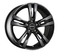 CERCHIO IN LEGA MAK ZENITH PER FIAT 500X 8X17 5X110 MAT BLACK 0UY