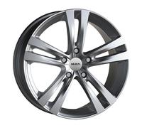 CERCHIO IN LEGA MAK ZENITH PER FIAT 500 6.5X16 4X098 LIGHT TITAN TUL