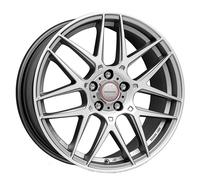 CERCHIO IN LEGA MOMO COMPETIZIONE 8X18 5X112 MATT TITAN SILVER POLISHED OUI