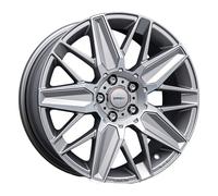 CERCHIO IN LEGA MOMO EVOLUZIONE 8X18 5X112 MATT TITAN SILVER POLISHED AIQ