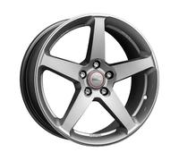 Cerchi in lega per SEAT Ateca 17" - MOMO WHEELS FIVE TITAN SILVER OPACO
