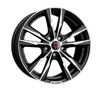 CERCHIO IN LEGA MOMO K2 HD PER OPEL SIGNUM 7,5X17 5X110 MATT BLACK POLISHED 2EM