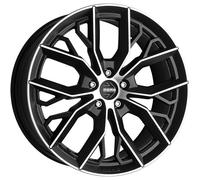CERCHIO IN LEGA MOMO MASSIMO PER OPEL MERIVA 8X18 5X110 MATT BLACK POLISHED CST