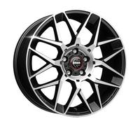 CERCHIO IN LEGA MOMO REVENGE EVO 2.0 8X18 5X108 MATT BLACK POLISHED LA7