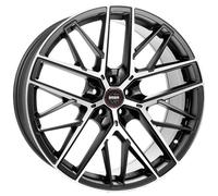 CERCHIO IN LEGA MOMO RFX-01 PER AUDI A6 9X21 5X112 MATT BLACK POLISHED ON3