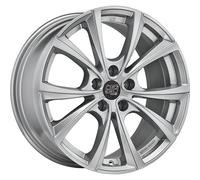 Cerchio in Lega MSW 27T 8,5x19 ET35 5x114,3 Full Silver