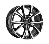 Cerchio in Lega MSW 27T 9,5x19 ET45 Foratura 5x114,3 Gloss Black Full Polished