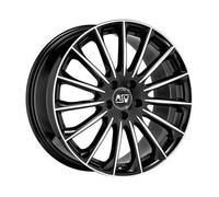 Cerchio in Lega MSW 30 in 7,5x17 ET35 Foratura 5x112 Gloss Black Full Polished