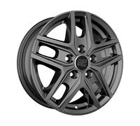 Cerchio in Lega MSW 40 Van in 6,5x16 ET60 Foratura 5x120 Colore Gloss Dark Grey