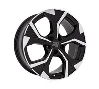 CERCHIO IN LEGA MSW MSW 43 PER SMART #1 8X20 5X108 GLOSS BLACK FULL POLISHE XOO
