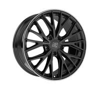 CERCHIO IN LEGA MSW MSW 44 PER FORD FOCUS ACTIVE 8,5X20 5X108 GLOSS BLACK+D KLJ