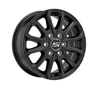 Cerchio in Lega MSW 48 Van in 6,5x16 ET68 Foratura 6x125 Colore Matt Black