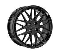 CERCHIO IN LEGA MSW MSW 50-4 PER NISSAN NOTE 7X17 4X100 GLOSS BLACK K7V
