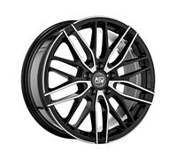 CERCHIO IN LEGA MSW MSW 72 PER VOLKSWAGEN GOLF III VR6 7X17 5X100 GLOSS BLA ZGK