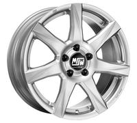 Cerchio in Lega MSW 77 8x18 ET30 5x112 Full Silver