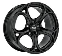 CERCHIO IN LEGA MSW MSW 82 PER ALFA ROMEO TONALE 9X20 5X110 GLOSS BLACK TSI