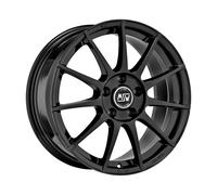 CERCHIO IN LEGA MSW MSW 85 PER DACIA SANDERO STEPWAY 7X17 4X100 GLOSS BLACK 9QR