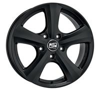 Cerchio in Lega MSW 19 Van in 6,5x16 ET44 Foratura 5x114,3 Colore Matt Black
