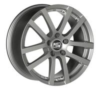 CERCHIO IN LEGA MSW MSW 22 PER CHEVROLET NUBIRA 5,5X14 4X100 GREY SILVER 3TE
