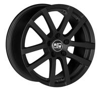Cerchio in Lega MSW 22 in 5,5x14 ET35 Foratura 4x100 Colore Matt Black