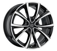 Cerchio in Lega MSW 27T 8,5x19 ET35 Foratura 5x114,3 Gloss Black Full Polished
