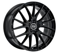 CERCHIO IN LEGA MSW MSW 29 PER OPEL ASTRA 7.5X17 5X108 GLOSS BLACK BUE