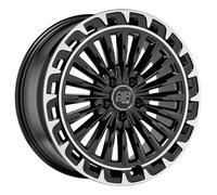 CERCHIO IN LEGA MSW MSW 32 PER BMW X4 8X19 5X112 GLOSS BLACK+DIAMOND LIP 6N2