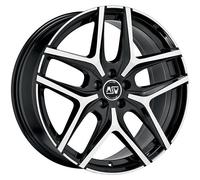 Cerchio in Lega MSW 40 in 8,5x20 ET31 Foratura 5x110 Gloss Black Full Polished